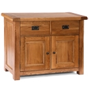 Cotswold Rustic Oak Small Sideboard