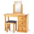 Cottingham Solid Pine Dressing Table Set