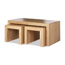 Cuba Oak Living Long John Coffee Table