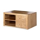 FurnitureToday Cuba Oak Living Small TV Cabinet