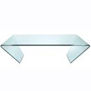 FurnitureToday Curvo Rectangular Coffee Table 