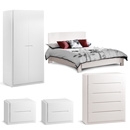 Dakota High Gloss Bedroom Set