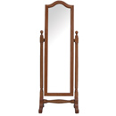 Devon pine cheval mirror