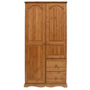 Devon Pine combination wardrobe