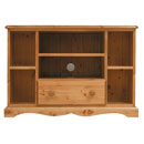 Devon Pine corner 1 drawer TV and Video unit