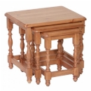 FurnitureToday Devon pine small nest of tables