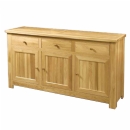 FurnitureToday Dijon French oak 3 door sideboard