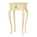 Fayence 1 drawer lamp table