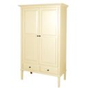 Fayence 2 drawer wardrobe