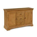 French Style Oak 4ft6 Sideboard