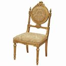 Gilt Regency chair