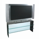 Glass Black Plasma Stand TV Stand 59225ZW