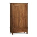 Havana Dark Oak Double Wardrobe