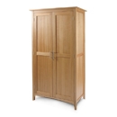 FurnitureToday Hereford Oak Gents wardrobe