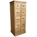 Hudson Light Oak Storage Chest of Drawers