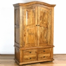 FurnitureToday Indy Provence 4 drawer Double Wardrobe