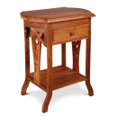 Island Solid Teak 1 Drawer Avon Table 