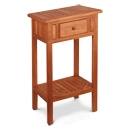 Island Solid Teak 1 Drawer Capri Side Table 