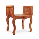 Island Solid Teak 1 Seater Kartini Stool 