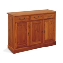 Island Solid Teak 3 Door Richmond Sideboard 