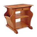 Island Solid Teak Sayap Magazine Table 