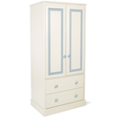 FurnitureToday Jack Double Wardrobe with Drawers