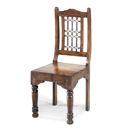Jali capsule dark Indian low back Jali chair