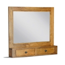 Java Natural Dressing Table Mirror