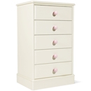 Jemima 5 Drawer Narrow Chest