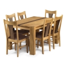 Julian Bowen Cotswold Oak Dining Set