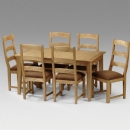 Julian Bowen Durham dining table set