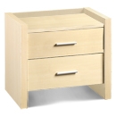 Julian Bowen Florida 2 Drawer Bedside