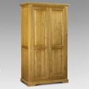 FurnitureToday Julian Bowen Sheraton Pine 2 door wardrobe