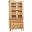 Kendal Elm Display Cabinet