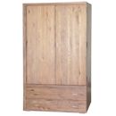 Lyon White Oak wardrobe