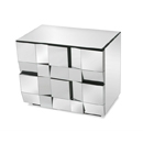 Manhattan Mirrored 2 Drawer Chest