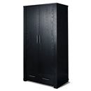 Metro Black Double Wardrobe