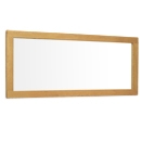 Milano Oak Large Mirror