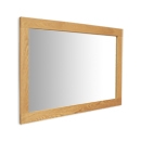 Milano Oak Medium Mirror