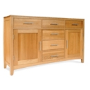 Milano Oak Wide Sideboard Base