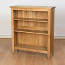 FurnitureToday Milano Solid Oak Small Bookcase 