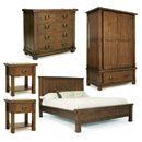 Montana dark wood bedroom set