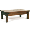 FurnitureToday Montana dark wood long coffee table