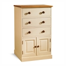 Mottisfont Painted Pine 3 Drawer French Wellington