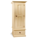 Mottisfont Painted Pine Single Wardrobe