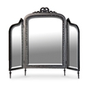 Moulin Noir Black Triple Mirror