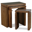 Panama Dark Wood Nest Of Tables