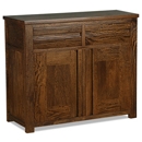 FurnitureToday Panama Dark Wood Sideboard