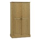 FurnitureToday Pine Bay Two Door Wardrobe