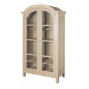 Portofino glazed plain armoire 